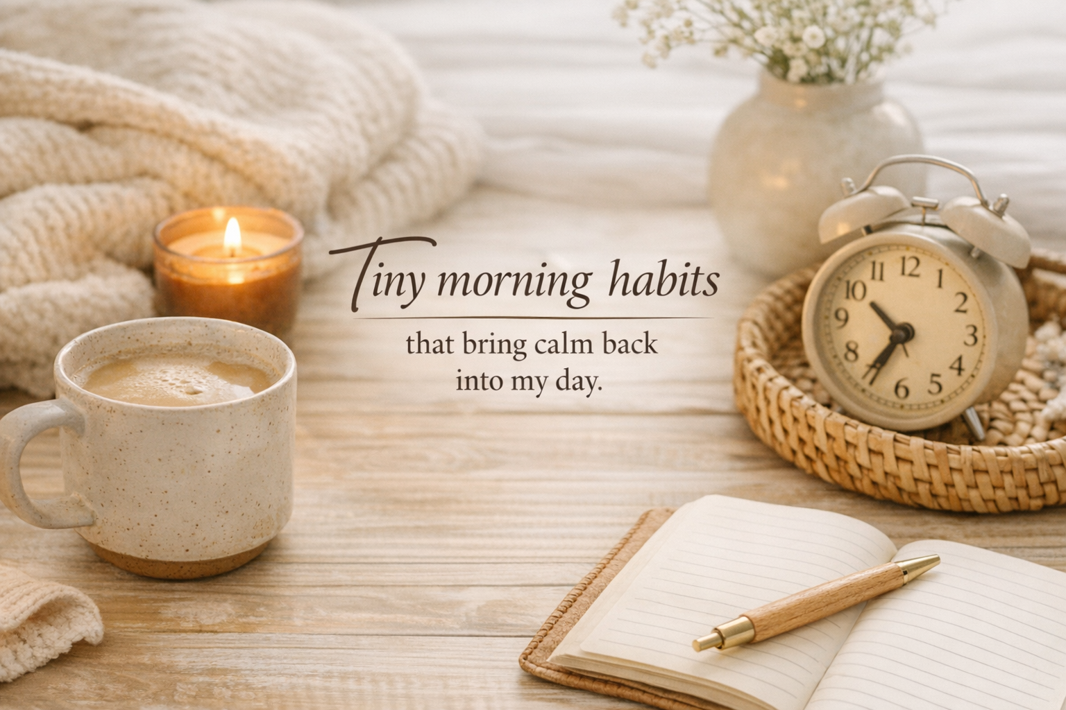 3 Tiny Morning Habits That Changed My Mom Life